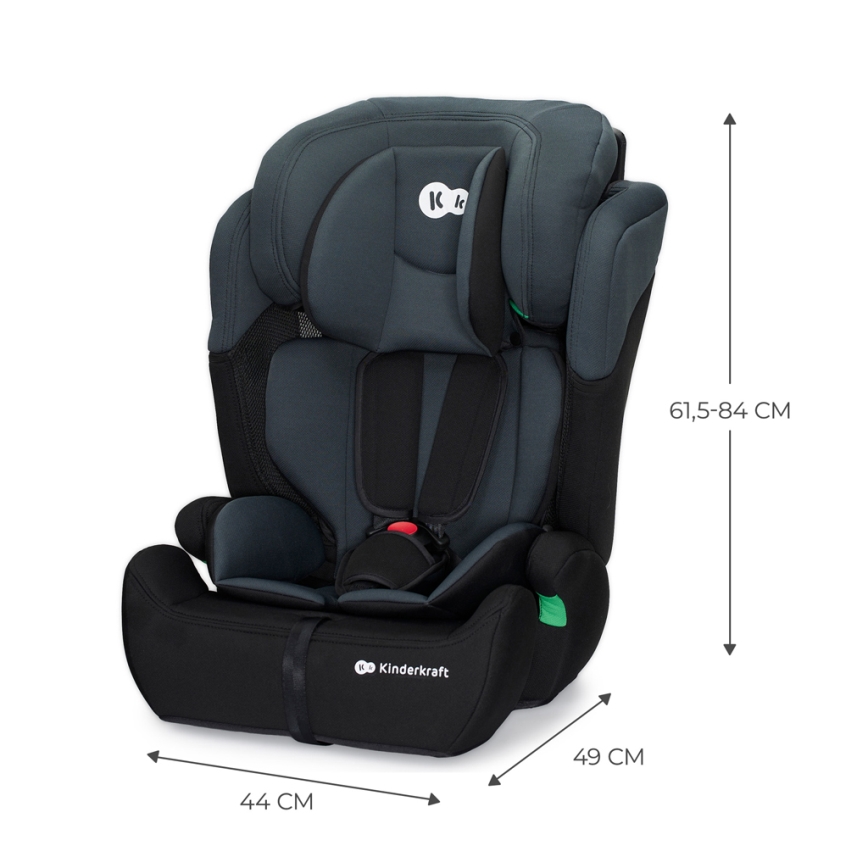 KINDERKRAFT - Автокресло COMFORT UP i-Size (76-150 см) темно-серый