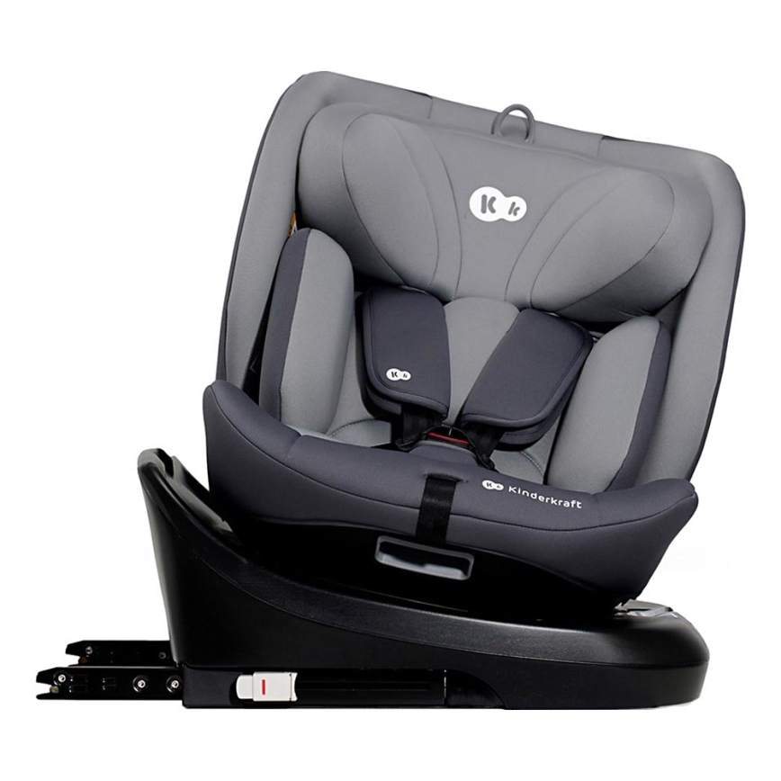 KINDERKRAFT - Автокресло I-GROW i-Size (40-150 см) серый
