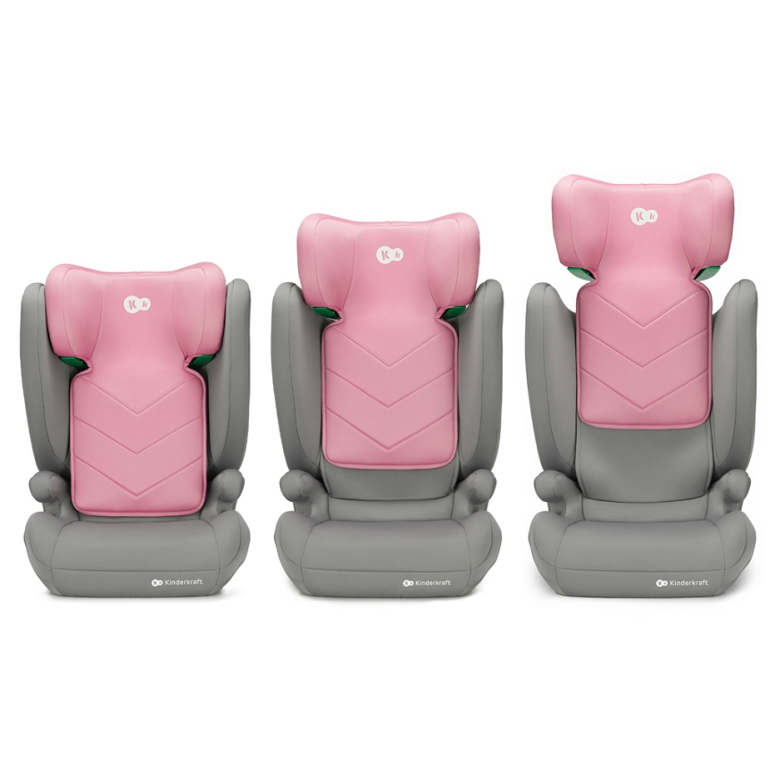 KINDERKRAFT - Автокресло I-SPARK i-Size (100-150 см) розовый