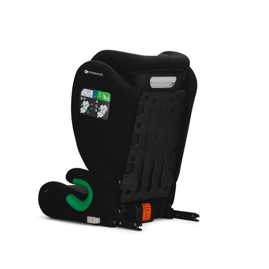 KINDERKRAFT - Автокресло JUNIOR FIX 2 (100-150 см) Graphite черний