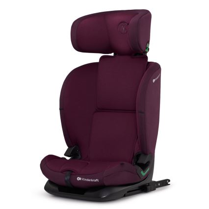 KINDERKRAFT - Автокресло ONETO 3 i-Size (76-150 см) + Isofix Cherry жемчужный