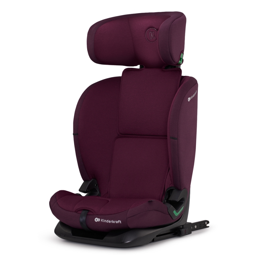 KINDERKRAFT - Автокресло ONETO 3 i-Size (76-150 см) + Isofix Cherry жемчужный
