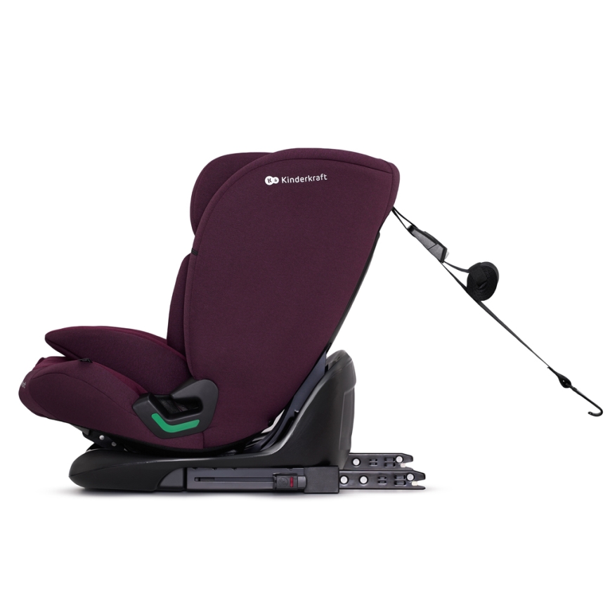 KINDERKRAFT - Автокресло ONETO 3 i-Size (76-150 см) + Isofix Cherry жемчужный