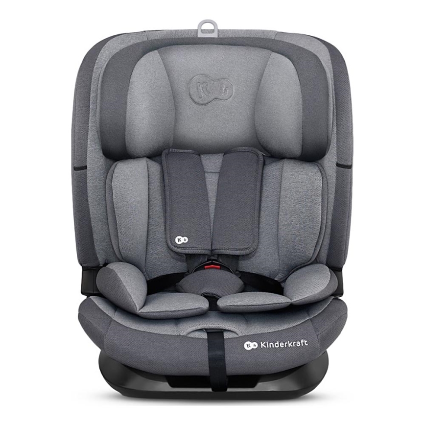 KINDERKRAFT - Автокресло ONETO 3 i-Size (76-150 см) + Isofix Cool серый