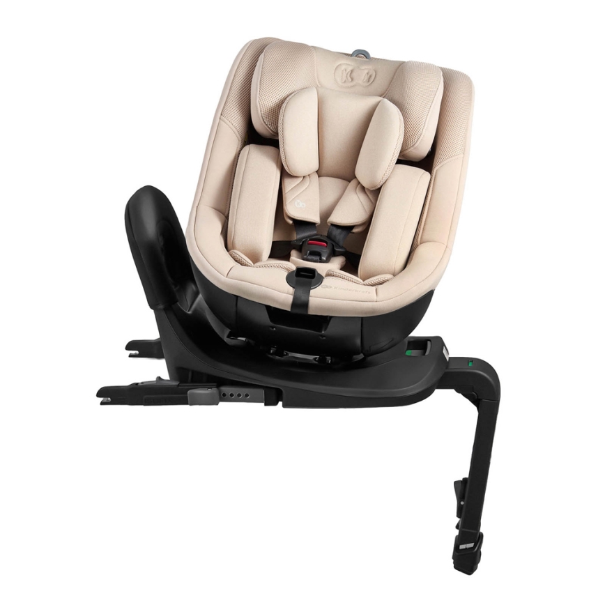 KINDERKRAFT - Автокресло с поворотной базой I-GUARD i-Size 40-105 см бежевое