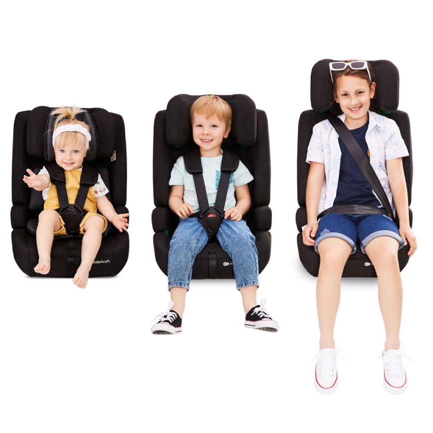 KINDERKRAFT - Автокресло SAFETY FIX 2 i-Size (76-150 см) черный