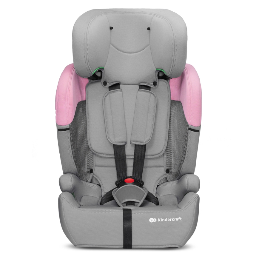 KINDERKRAFT - Автокрісло COMFORT UP i-Size (76-150 см) сірий/рожевий