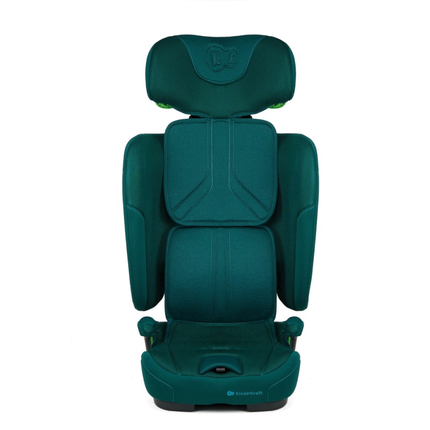 KINDERKRAFT - автокрісло FIX2GO i-Size 76-150 см бірюзове