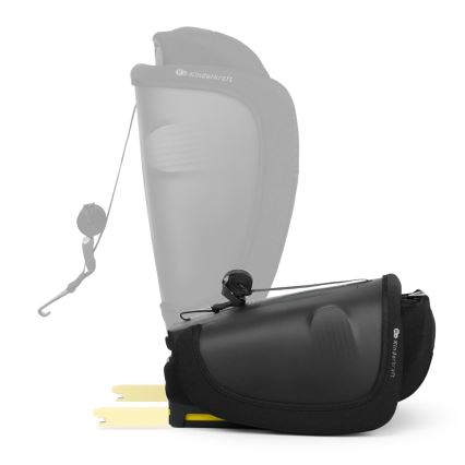 KINDERKRAFT - Автокрісло FIX2GO i-Size 76-150 см чорне