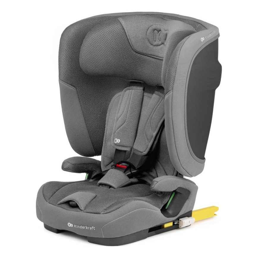 KINDERKRAFT - Автокрісло FIX2GO i-Size 76-150 см сіре