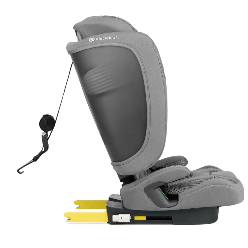KINDERKRAFT - Автокрісло FIX2GO i-Size 76-150 см сіре
