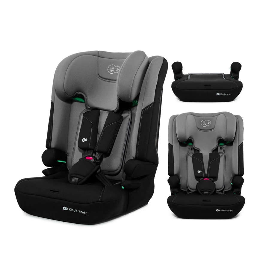 KINDERKRAFT - автокрісло I-COMFY i-Size 76-150 см сіре