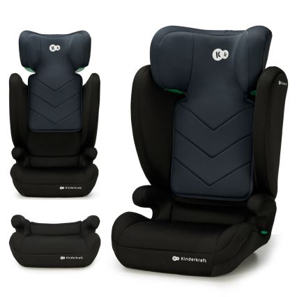 KINDERKRAFT - Автокрісло I-SPARK i-Size (100-150 см) чорний