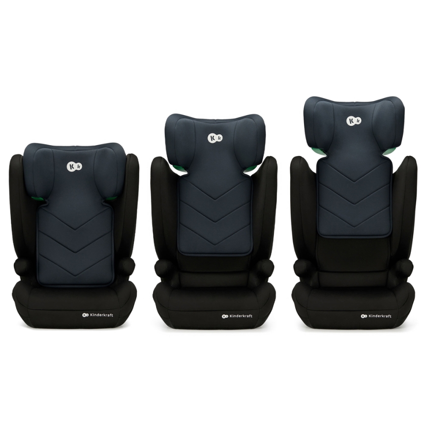 KINDERKRAFT - Автокрісло I-SPARK i-Size (100-150 см) чорний