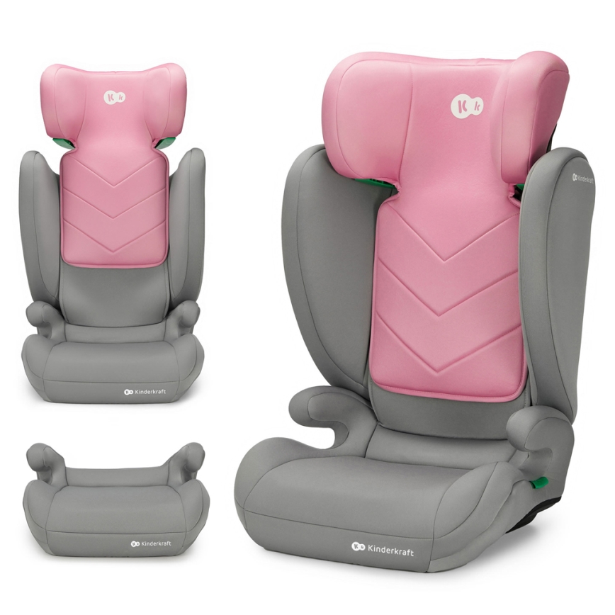 KINDERKRAFT - Автокрісло I-SPARK i-Size (100-150 см) рожевий