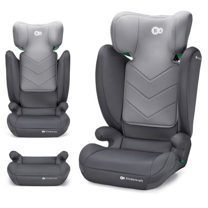 KINDERKRAFT - Автокрісло I-SPARK i-Size (100-150 см) сірий