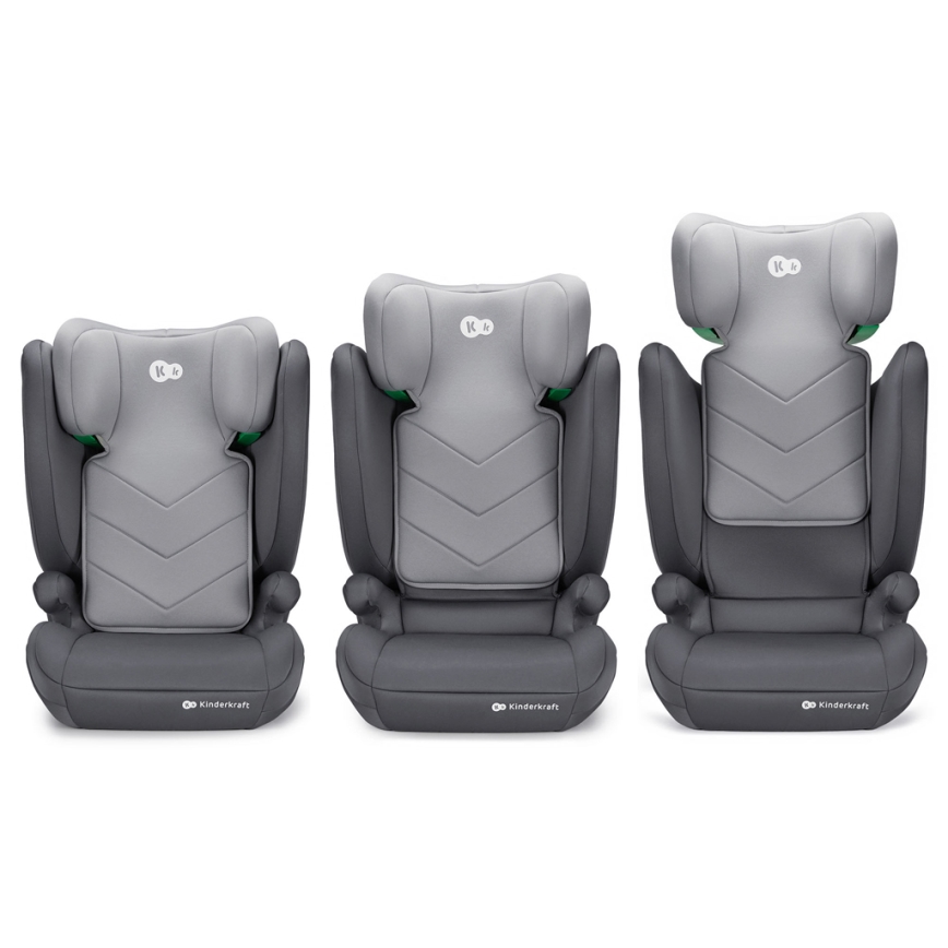 KINDERKRAFT - Автокрісло I-SPARK i-Size (100-150 см) сірий