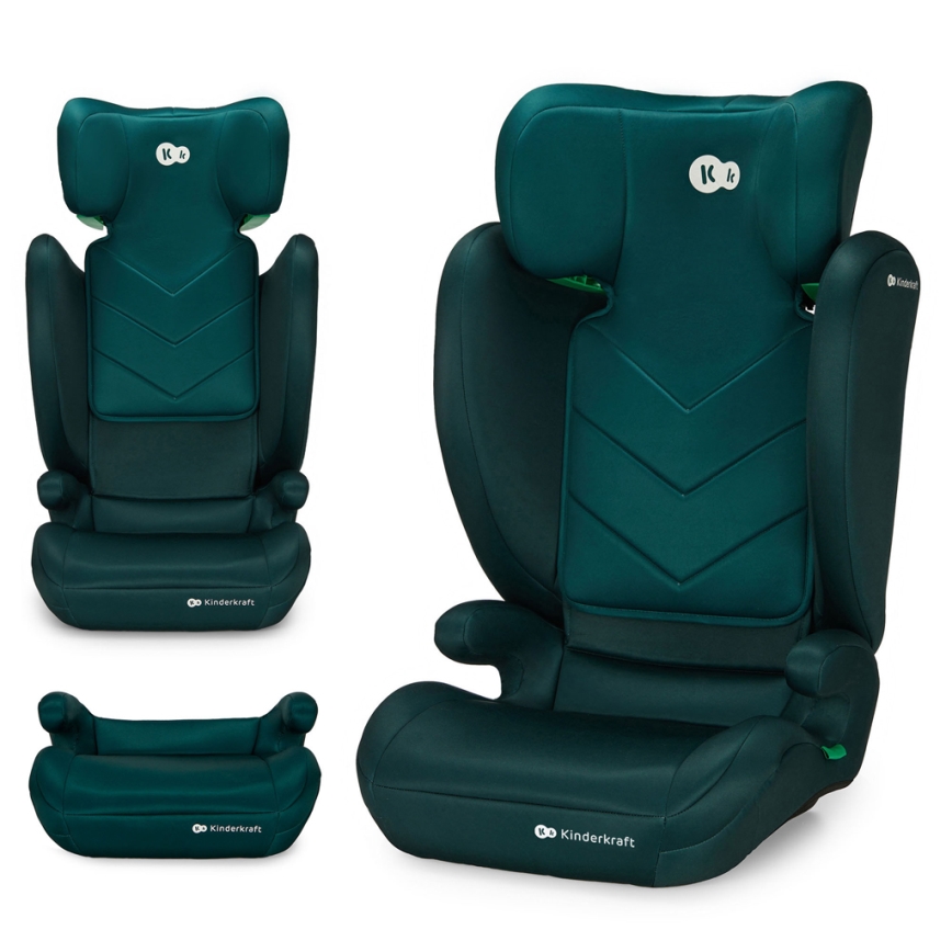KINDERKRAFT - Автокрісло I-SPARK i-Size (100-150 см) зелений