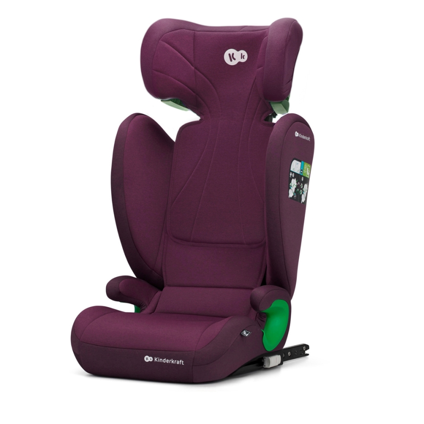 KINDERKRAFT - Автокрісло JUNIOR FIX 2 (100-150 см) Cherry pearl
