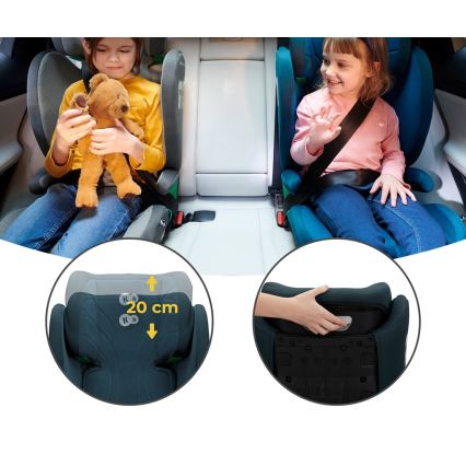 KINDERKRAFT - Автокрісло JUNIOR FIX 2 (100-150 см) Harbor blue
