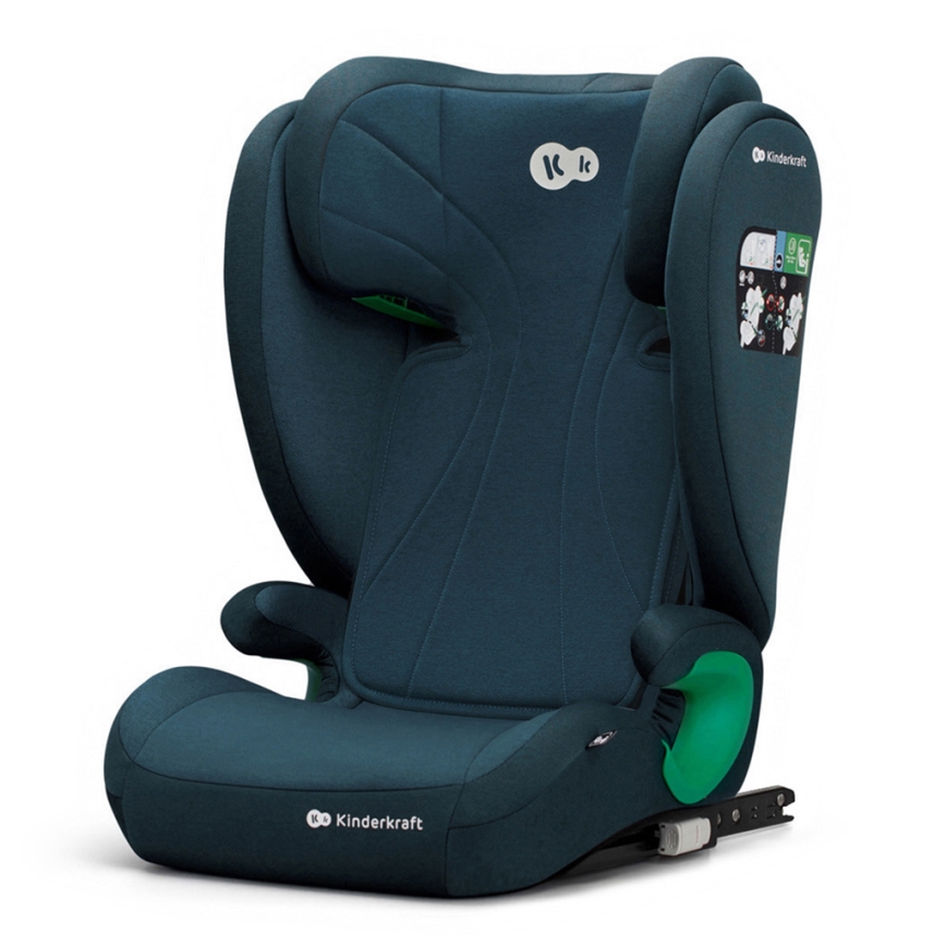 KINDERKRAFT - Автокрісло JUNIOR FIX 2 (100-150 см) Harbor blue