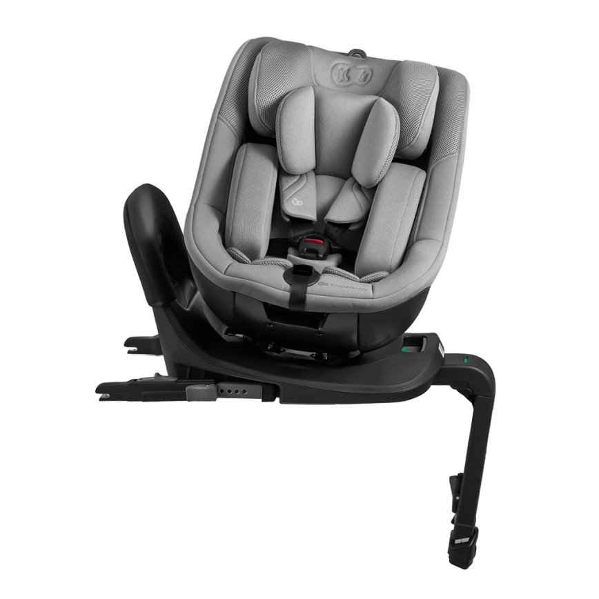 KINDERKRAFT - автокрісло з поворотною базою I-GUARD i-Size 40-105 см сіре