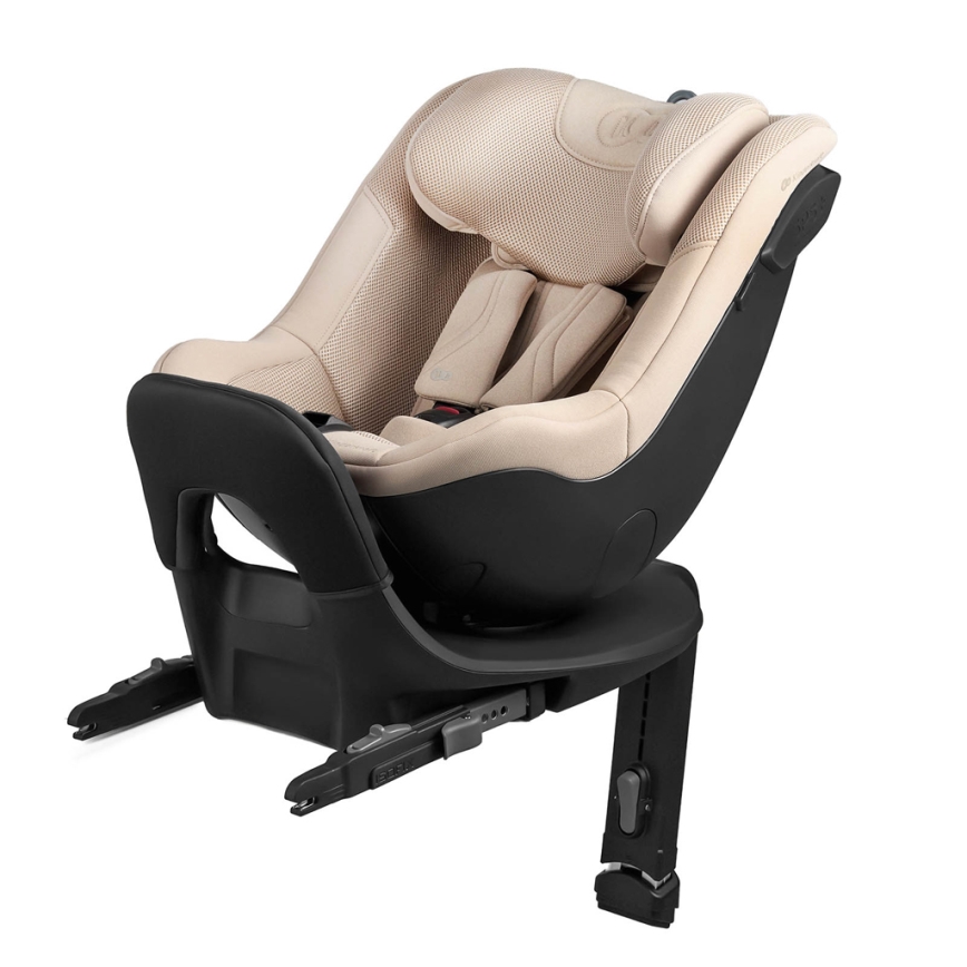 KINDERKRAFT - автокрісло з поворотною базою I-GUARD PRO i-Size 61-105 cm бежеве
