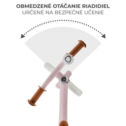 KINDERKRAFT - Беговел FLY PLUS Powder розовый