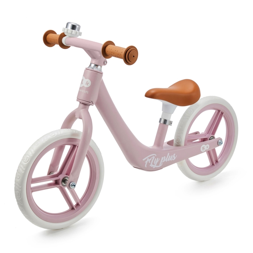 KINDERKRAFT - Біговел FLY PLUS Powder pink