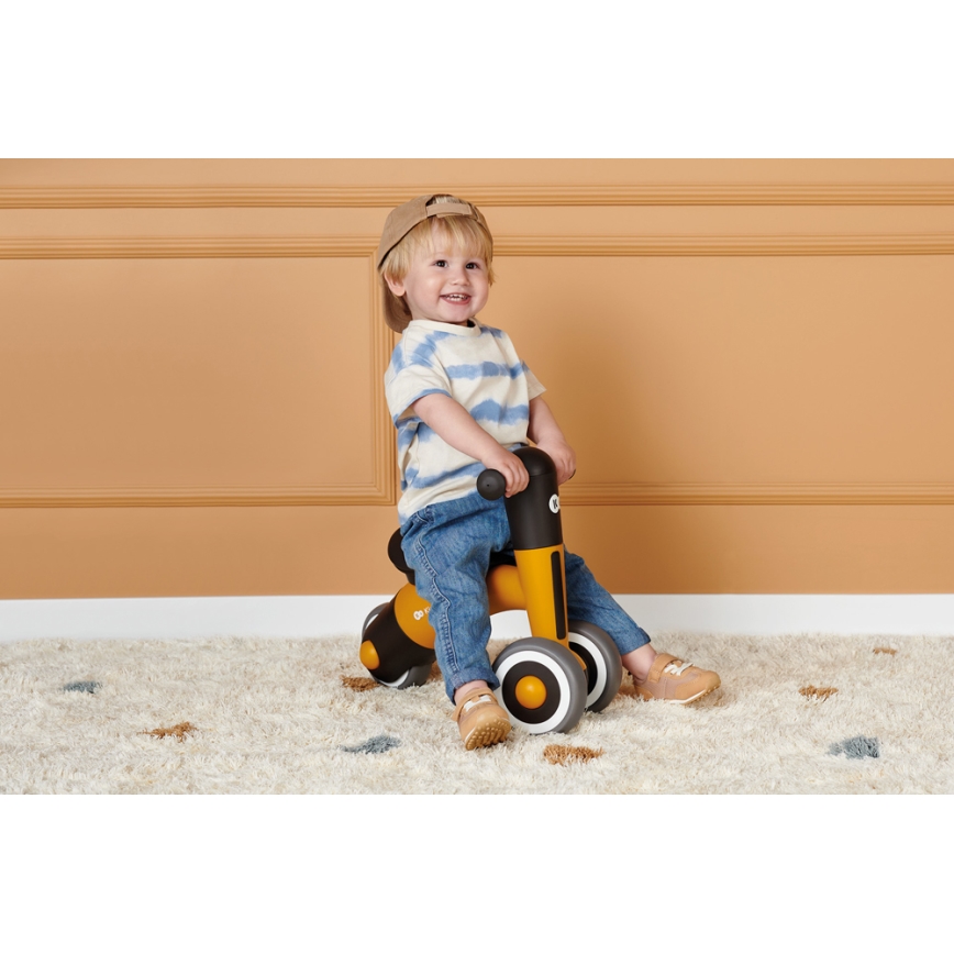 KINDERKRAFT - Біговел MINIBI Premium помаранчевий/сірий
