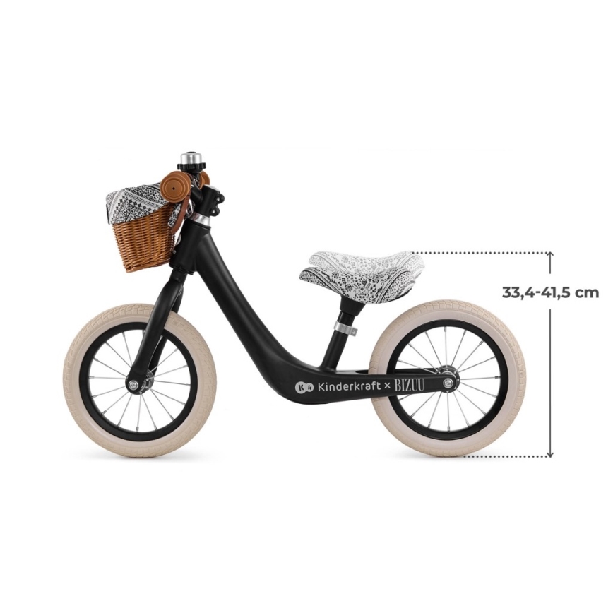 KINDERKRAFT - Біговел RAPID 2 Lunar Black Bizuu