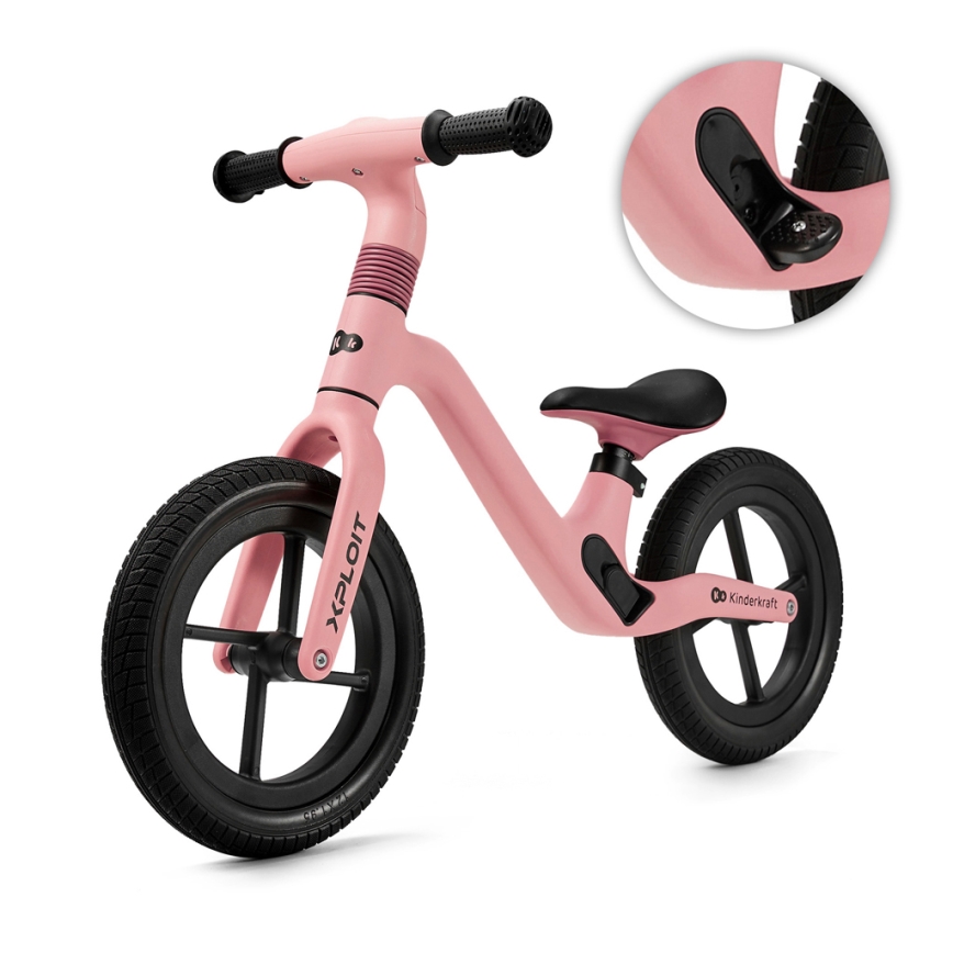 KINDERKRAFT - Біговел XPLOIT Bubblegum pink