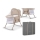 KINDERKRAFT - Детская кроватка 3в1 LOVI бежевый