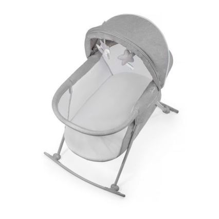 KINDERKRAFT - Детская кроватка 3в1 LOVI серый
