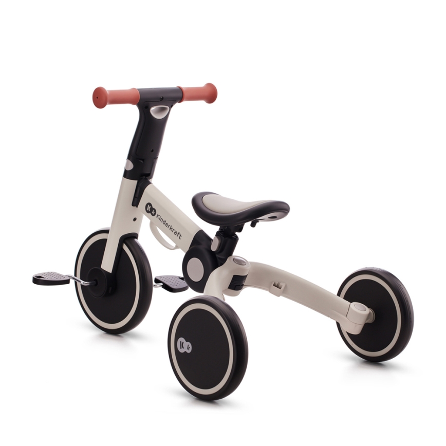 KINDERKRAFT - Детский беговел 3в1 4TRIKE серый