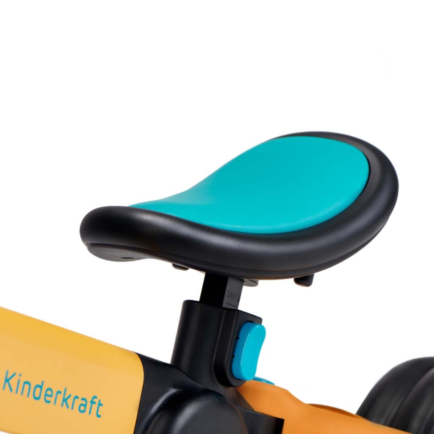 KINDERKRAFT - Детский беговел 3в1 4TRIKE желтый/бирюзовый