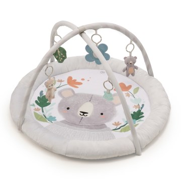 KINDERKRAFT - Детский игровой коврик COZYPLAY серый