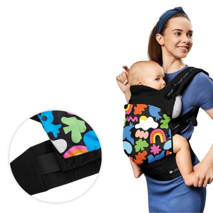 KINDERKRAFT - Детский слинг HUGGY Happy фигуры