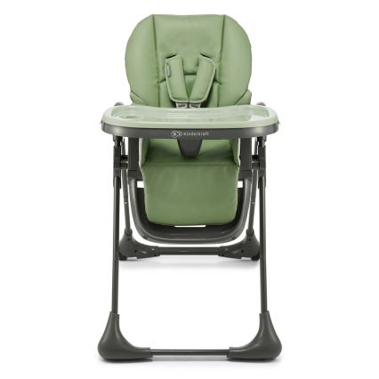 KINDERKRAFT - Детский стульчик для кормления 2 в 1 TUMMIE зелёный