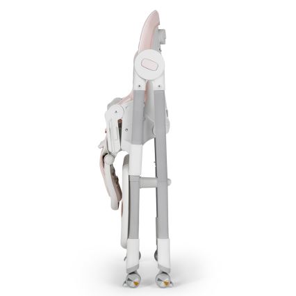 KINDERKRAFT - Детский стульчик для кормления 2в1 LASTREE розовый/белый