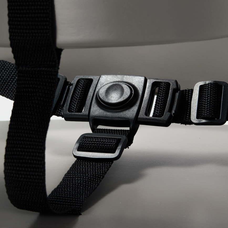 KINDERKRAFT - Детский стульчик для кормления ENOCK серый