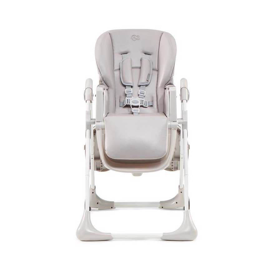 KINDERKRAFT - Детский стульчик для кормления YUMMY серый