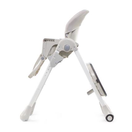 KINDERKRAFT - Детский стульчик для кормления YUMMY серый