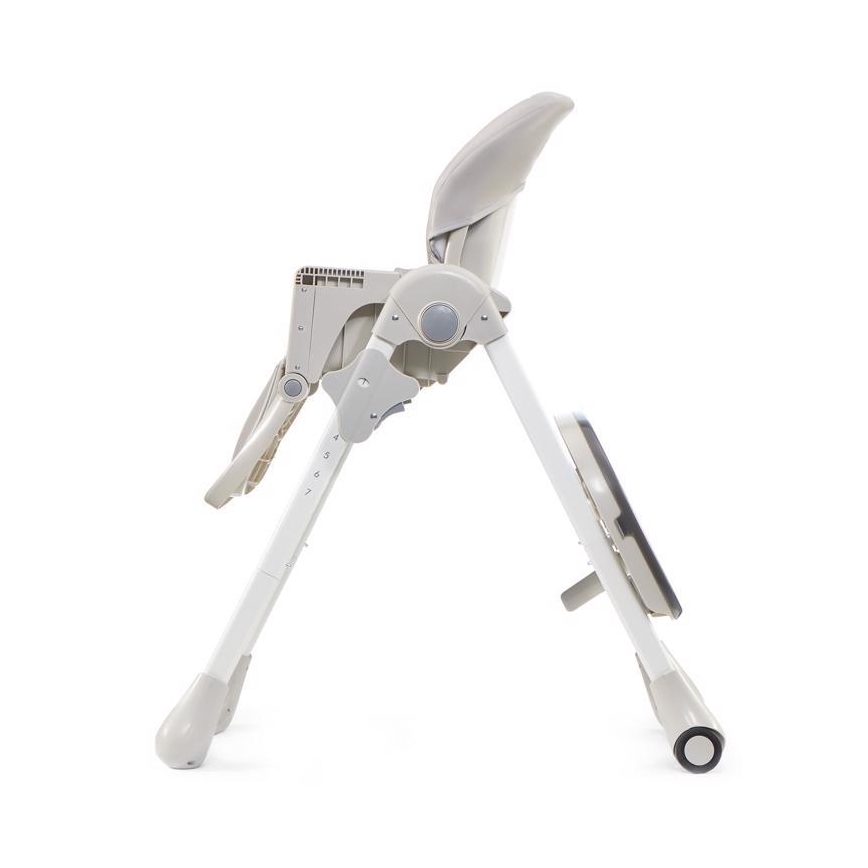 KINDERKRAFT - Детский стульчик для кормления YUMMY серый