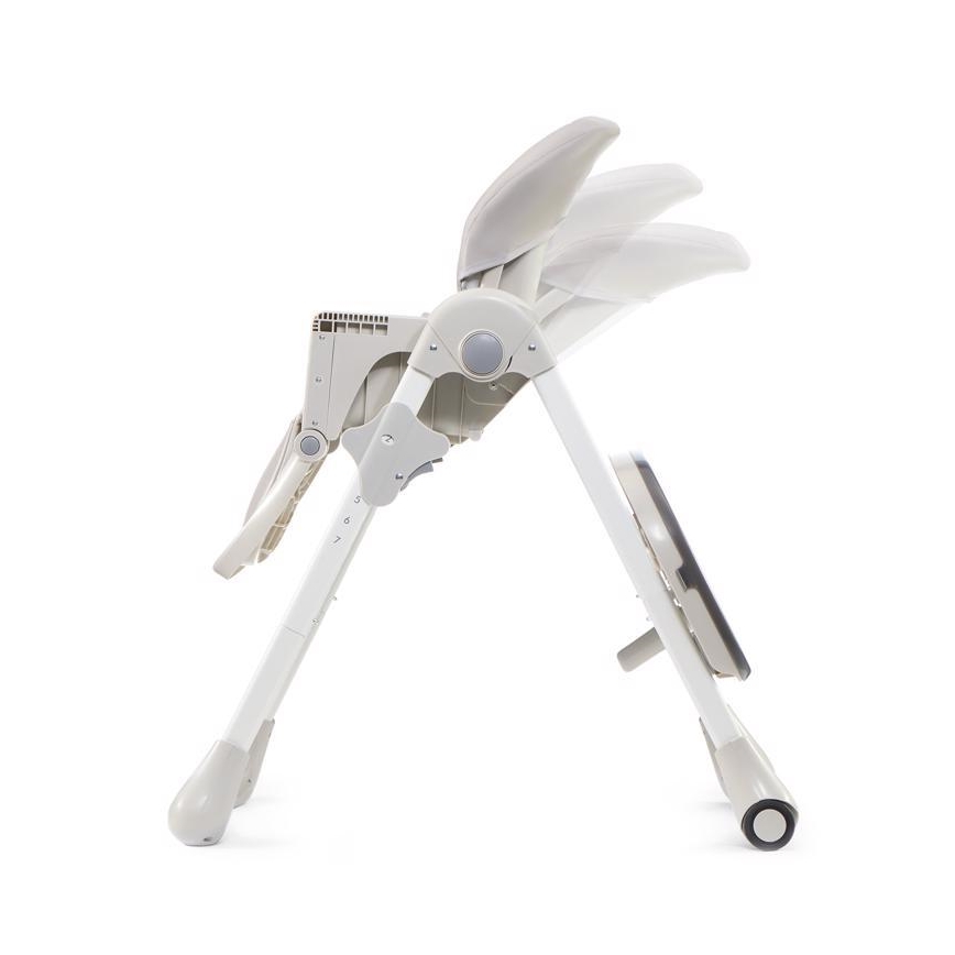 KINDERKRAFT - Детский стульчик для кормления YUMMY серый