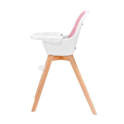 KINDERKRAFT - Детский стульчик для кормления 2в1 TIXI розовый