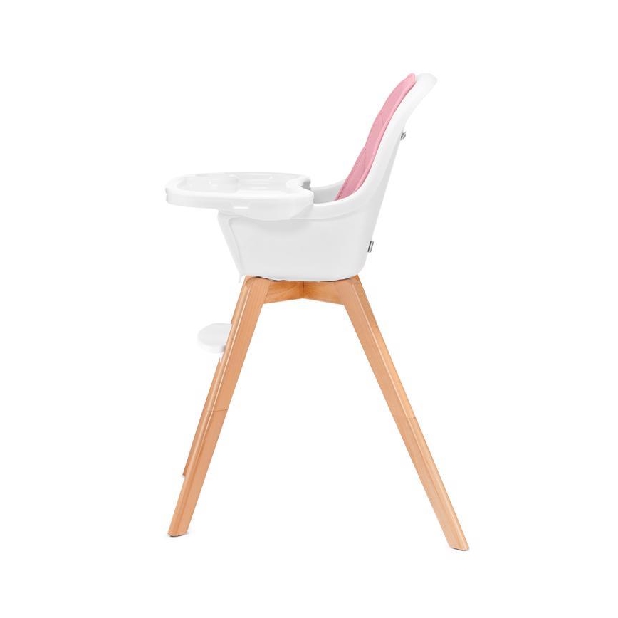 KINDERKRAFT - Детский стульчик для кормления 2в1 TIXI розовый