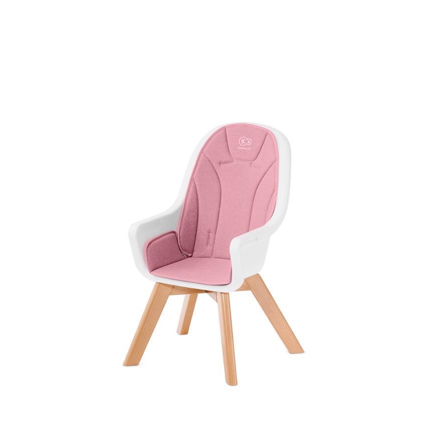 KINDERKRAFT - Детский стульчик для кормления 2в1 TIXI розовый