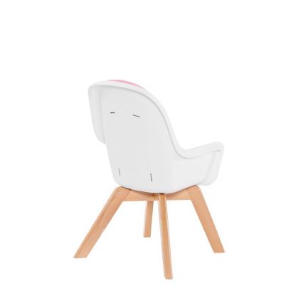 KINDERKRAFT - Детский стульчик для кормления 2в1 TIXI розовый