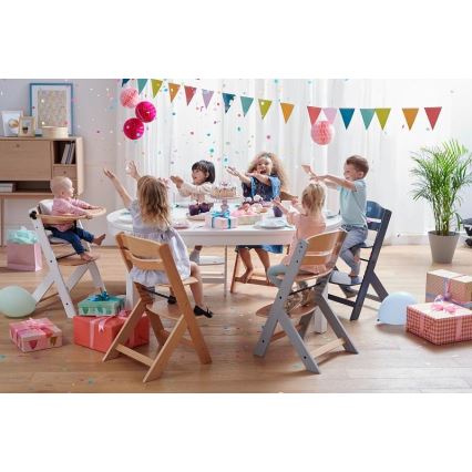 KINDERKRAFT - Детский стульчик для кормления ENOCK бежевый